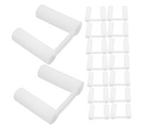 Hemobllo 100 piezas de Enchufe Infantil Protección de Seguridad para de Corriente Tapones para Enchufes Eléctricos Instalación para Mantener los Salvo