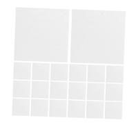 Hemobllo 100 Piezas de Láminas Deshumidificadoras de Fibra Vegetal Blanco para Envases de Galletas y Patatas Fritas que Mantienen Fresco y Seco
