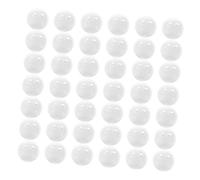 Hemobllo 100 Piezas Insertos de Bolas de Sonajero para Muñecos y Anillos de Peluche de Repuesto para Juguetes Sonoros de Mascotas y Bebés Insertos Resistentes y Fáciles de Instalar