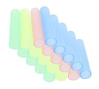 Hemobllo 100 Piezas Protector de Punta para Lápices Protectora de Plástico Seguro para Estudiantes Escolar Oficina Colores Surtidos Capuchones Lápices Capuchón Lápiz
