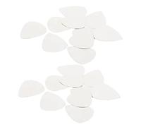 Hemobllo 100 Piezas Púa de Guitarra de Acero Inoxidable Púas Borde Liso para Rock y Jazz Accesorios de Instrumentos Musicales para Principiantes para Pulgar