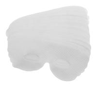 Hemobllo 100piezas Láminas para Oculares Desechables de No Tejido Cuidado Ojos Almohadillas para Tratamientos de Spa Casa