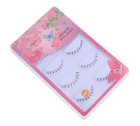 Hemobllo 10pares Pestañas Postizas Inferiores Transparentes Extensiones Delicadas Para Maquillaje De Ojos Para Fiestas Cosplay y Uso Diario