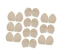 Hemobllo 10pares Plantilla Insertos De Relleno Para Punteras Plantillas Delanteras Para Zapatillas Deportivas De Almohadillas Para Pies
