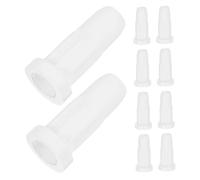 Hemobllo 10piezas Accesorios De Cuna Copas Para Ruedas Muebles Insertos De Orificios Redondos Topes De Rueda Reduccion De Ruido Para Muebles Rodantes Vástagos De De Plástico