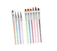 Hemobllo 10Piezas Bolígrafos de Pintura Dibujo Manicura Kit de Herramientas Decoración