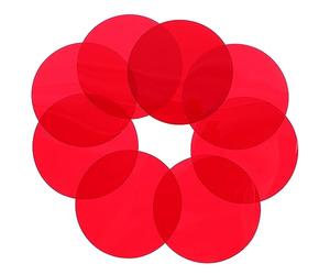 Hemobllo 10piezas Película De Luz De Atardecer Geles De Luz para Corrección De Color Iluminación De Estudio De Película De Color Transparente para Luces Exteriores Mejora De Atmósfera Bienv