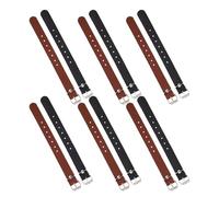 Hemobllo 12 Piezas Correas de Fijación para Cestas de Bicicleta Ajustables de PU Resistentes y Suaves para Manillar Delantero Compatibles con Bicicletas Infantiles y Cruiser Sujetan