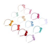 Hemobllo 12 Piezas Diademas Anudadas Para Recién Nacido Bandas Rígidas Con Lazo Para Bebés Niñas Accesorios Para Cabello De Niño Niña Regalo Para Recién Nacidas