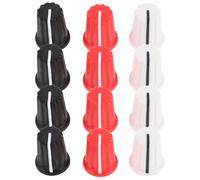 Hemobllo 12 Piezas Perillas Control Guitarra Eléctrica Volumen y Tono Potenciómetros Reemplazo Accesorios para Amplificador y Mezclador Compatibles con Bajos y Altavoces
