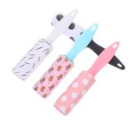 Hemobllo 12 Piezas Rodillo Quitapelusas Adhesivo con Mango Portátil para Eliminar Pelo de Mascotas y Pelusa Ropa Muebles y Alfombras Uso Manual y Viaje