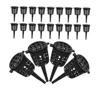 Hemobllo 120 Piezas Cestas de Fertilizante para Jardinería con Tapa Contenedores de Nutrición para Plantas Acuáticas Bonsái Orquídeas y Suculentas Fácil y Fertilización