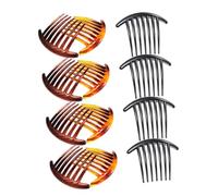 Hemobllo 12piezas Peinetas Laterales De Peine Decorativo Dentado Accesorios Cabello De Niñas Peines De Peluquería Para Mujer