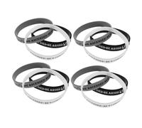 Hemobllo 12piezas Pulsera de Fe Inspiradora con Escrituras Cristianas Juego de Pulseras de Silicona Bíblicas para Hombres y Mujeres Adecuadas Trabajo el Estudio Espiritualidad