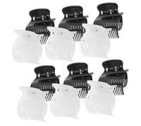 Hemobllo 12piezas Rizador De Pelo Pinzas De Plástico Para Rodillos Calientes Herramientas De Peluquería Para Mujeres y Niñas Clips De Repuesto Para Rizadores De