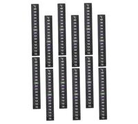 Hemobllo 12piezas Termómetro Adhesivo para Pecera Pegatina para Termómetro Medición Precisa para Peces