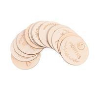 Hemobllo 14piezas Tarjetas De Madera para Meses De Accesorios Fotográficos para Nuevos Nacidos Decoración De Recuerdos y Registro De Crecimiento