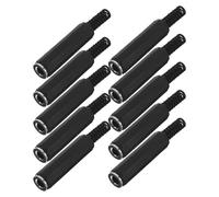 Hemobllo 15 Piezas Construcción Sólida y Fácil Instalación Conector Estéreo de 6,35mm para Cable de Micrófono Compatible Guitarras Eléctricas y Uso en Sistemas de Sonido Profesional