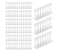 Hemobllo 15 Piezas Mini Valla de Resina para Manualidades Cerca Decorativa en Miniatura para Jardines de Hadas Proyectos de Construcción de Modelos y Casas de Muñecas