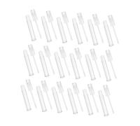 Hemobllo 15 piezas Tubos de Brillo de Labios Vacíos Transparente Botes de Bálsamo Labial DIY Sellado Seguro para y Guardar Colores Personalizados