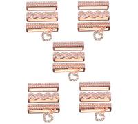 Hemobllo 15piezas Accesorios Para Correa De Reloj De Charms Decorativos De Diseño De Corazón y Rhinestones Para Smartwatch Para Personalizar y Estilo Tu Reloj