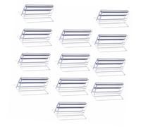 Hemobllo 16Piezas Soporte de Placa para Etiquetas y Carteles para Supermercados y Tiendas Estable y Resistente Compatible con de Estornudos