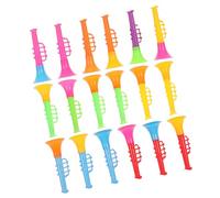Hemobllo 18 Piezas Trompetas de Plástico para Juguete Musical Mini para Aprendizaje y Diversión Infantil para Fiestas y Actividades Educativas Color Aleatorio Color Aleatorio