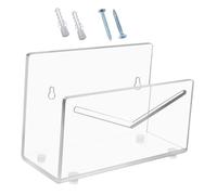 Hemobllo 1Juego Organizador de Correo de Acrílico Transparente para Escritorio Soporte Práctico y Reutilizable para Cartas y Elegante y Funcional