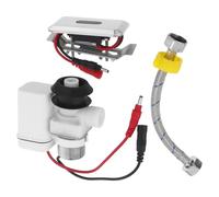 Hemobllo 1juego Válvula Automática para Urinario con Sensor Infrarrojo sin Contacto Válvula de Descarga Inteligente para Baño Público Ahorro de Agua y Alta Sensibilidad Repuesto de Inodoro