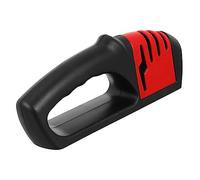 Hemobllo 1Pieza Afilador de Manual con Asa Ergonómica Rápido y Seguro Herramienta de para Cocina Profesional Compatible con Diestros y Zurdos Diseño Práctico