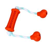 Hemobllo 1pieza Juguete De Masticar para Perros Cepillo De Natural Limpieza De Dientes y Entrenamiento para Cachorros y Perros Medianos Rojo