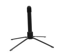 Hemobllo 1Pieza Soporte de Flauta Portátil de Cuatro Patas Plegable Estable y Elegante para Flauta para Almacenamiento y Protección del Color Negro