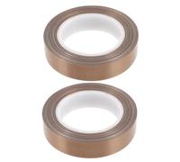 Hemobllo 2 Cinta de Alta Temperatura Ptfe Aislante Térmico y Sellador para Máquinas para de Sellado y Aislamiento Autoadhesivos Resistente Altas Antiadherente