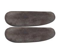 Hemobllo 2 Cuchillas Raspadoras Flexibles de Acero 0,3 Mm para Luthier, Raspador de Acabado de Madera y Diapasón de Violín, Viola y Guitarra, Herramienta Profesional para Reparación