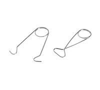 Hemobllo 2 Ganchos Colgadores para Botellas de Acero Inoxidable Multifuncionales, Gancho para Cocina Exterior y Pesca, Herramienta Práctica para Colgar y Abrir Labios de Pescado, Uso