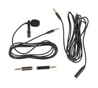 Hemobllo 2 Juegos Micrófonos para Grabación de Smartphone y Podcast Kit de Accesorios de Micrófono con Adaptadores y Extensión de