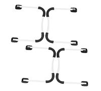 Hemobllo 2 Juegos Patas Plegables Metálicas para Muebles de Soporte Resistente y Duradero para Mesas DIY Fáciles de Instalar y Plegar para Escritorios y Mesas de Trabajo