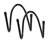 Hemobllo 2 juegos Soporte de Pared para Flauta de Metal de Colgadores Diseño Flexible y Elegante para Almacenamiento Hogar y Estudio