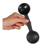 Hemobllo 2 Oculares de Plástico para Examen Visual Paletas Oclusoras Negras Reutilizables Instrumento Portátil para Prueba de Visión Precisa Optometría