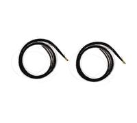 Hemobllo 2 Paquetes de Crin de Caballo para Viola Pelo Negro, Accesorios Duraderos y Suaves para Reparación y Mantenimiento de Instrumentos de Cuerda