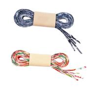 Hemobllo 2 pares Cordones de Zapatillas Casuales Poliéster Impresos Duraderos para Chicas Accesorios Deportivos Moda