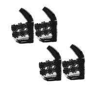 Hemobllo 2 pares Correas Elásticas Antideslizantes para Tacones con Diseño de Encaje Ajustable Accesorio Desmontable para Zapatos de Mujer Previene Caída y Mejora Sujeción