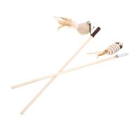 Hemobllo 2 Piezas Adelanto del Gato Ratón Burla De Gato De Juguete De Interior Raton Juguete