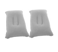 Hemobllo 2 Piezas Almohadas Inflables de Camping Cojín de Viaje Ergonómico Soporte Lumbar Inflable Acampar