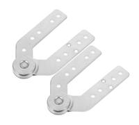 Hemobllo 2 Piezas Bisagras Ajustables para Reposacabezas De Sofá Bisagras Compactas para Sofá Cama Herrajes para Muebles Oculta para Respaldo