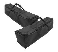 Hemobllo 2 Piezas Bolsa de Trípode Portátil Grande de Tela Oxford Negra | Estuche de Transporte Doble Cremallera, Diseño Ligero, para Viaje y Fotógrafo, Estilo Elegante