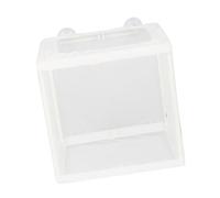 Hemobllo 2 Piezas Caja de Cría para Peces de Acuario Incubadora Resistente para Separación de Alevines Tanque de Reproducción Tropical con Ventosas y Colores Aleatorios de Color