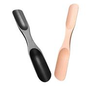 Hemobllo 2 piezas Calzador de Zapatos de Madera para Unisex Diseño Ergonómico Herramienta para Facilitar Calzado Personas Mayores y Adultos