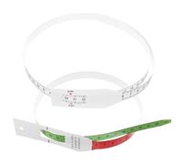 Hemobllo 2 piezas Cinta Métrica Corporal Flexible para Medir Cabeza y Brazo Portátil y Ligera con Marcas Claras y Diseño Especial para Bebés y Objetos Cilíndricos de Unidades Blanca