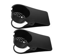 Hemobllo 2 Piezas Clip Soporte para Tazas de Escritorio Abrazadera Resistente para Organizador de Mesa Portavasos para Bebidas Frías para Oficina Hogar Escuelas y Vehículo